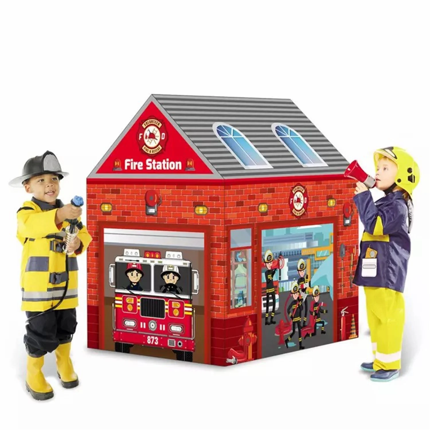 Tent for Kids,Firemen Play Tent, Kids Tent Indoor, Indoor Outdoor Children's Play Tent
Tent for Kids,Firemen Play Tent, Kids Tent Indoor, Indoor Outdoor Children's Play Tent