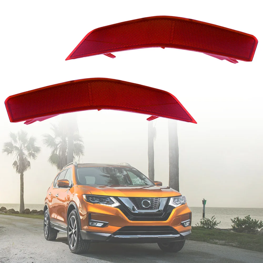 Car Rear Bumper Fog lamp Tail Brake Reflector Lights For Nissan Rogue 2017 2018 2019 False Light Decorative Lights
Car Rear Bumper Fog lamp Tail Brake Reflector Lights For Nissan Rogue 2017 2018 2019 False Light Decorative Lights