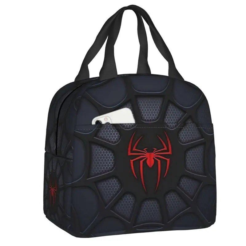 Термальная изолированная сумка для обеда Spider Web, Женская многоразовая сумка для обеда, многофункциональная коробка для еды для детей и школьников
Термальная изолированная сумка для обеда Spider Web, Женская многоразовая сумка для обеда, многофункциональная коробка для еды для детей и школьников