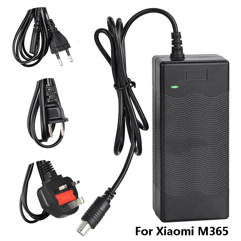 42V2A Electric Scooter Battery Charger for Xiaomi M365 Scooter Battery Charger Lithium Battery US EU UKPlug Original Accessories
42V2A Electric Scooter Battery Charger for Xiaomi M365 Scooter Battery Charger Lithium Battery US EU UKPlug Original Accessories