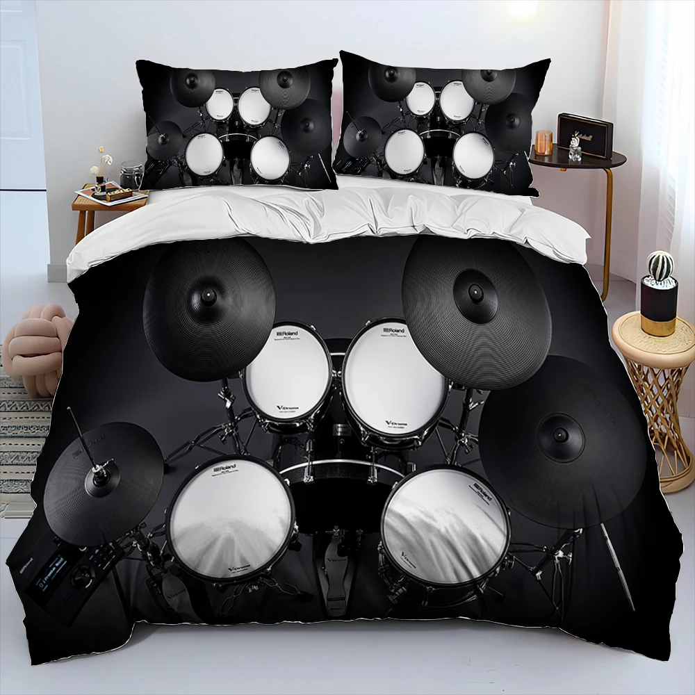 3D Drum Kit Music Instruments Comforter Bedding Set,Duvet Cover Bed Set Quilt Cover Pillowcase,King Queen Size Bedding Set Adult
3D Drum Kit Music Instruments Comforter Bedding Set,Duvet Cover Bed Set Quilt Cover Pillowcase,King Queen Size Bedding Set Adult