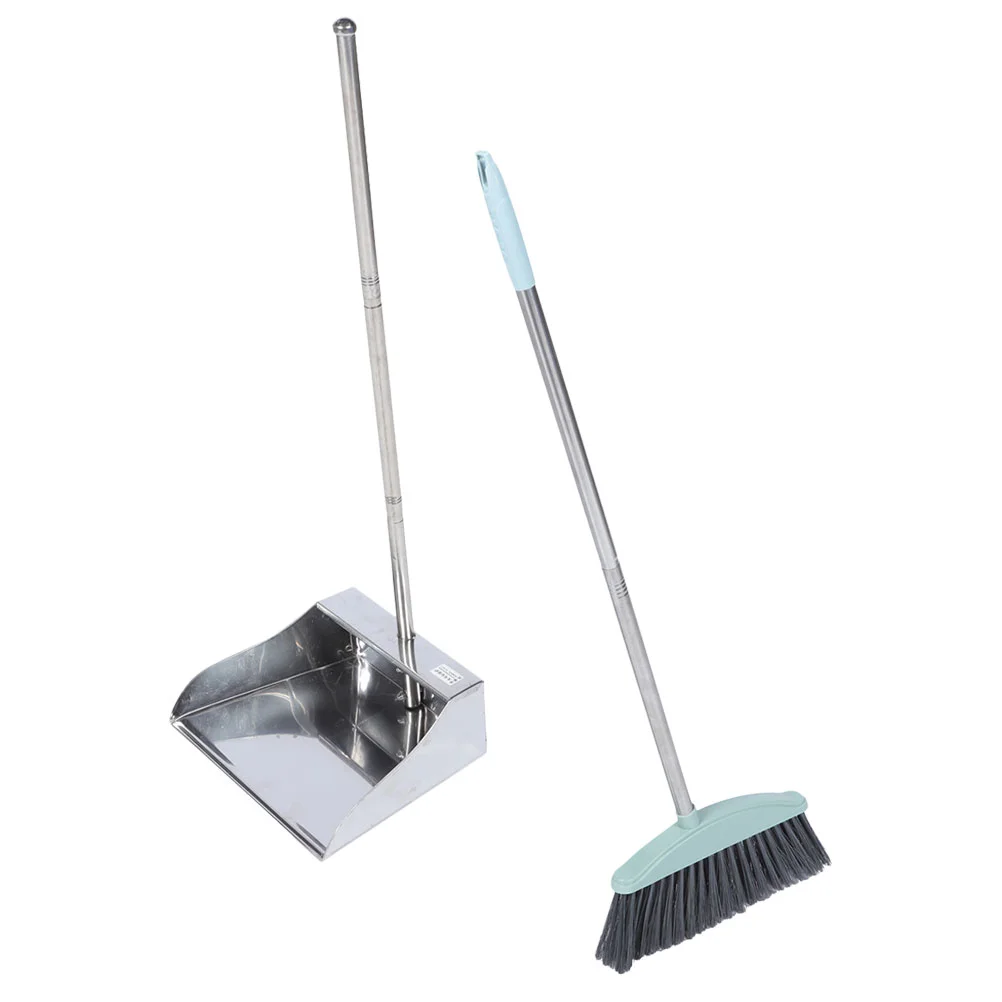1 Set Sweeping Broom Dustpan Kit Stand Up Dust Pan with Long Handle Floor Cleaning Tools
1 Set Sweeping Broom Dustpan Kit Stand Up Dust Pan with Long Handle Floor Cleaning Tools