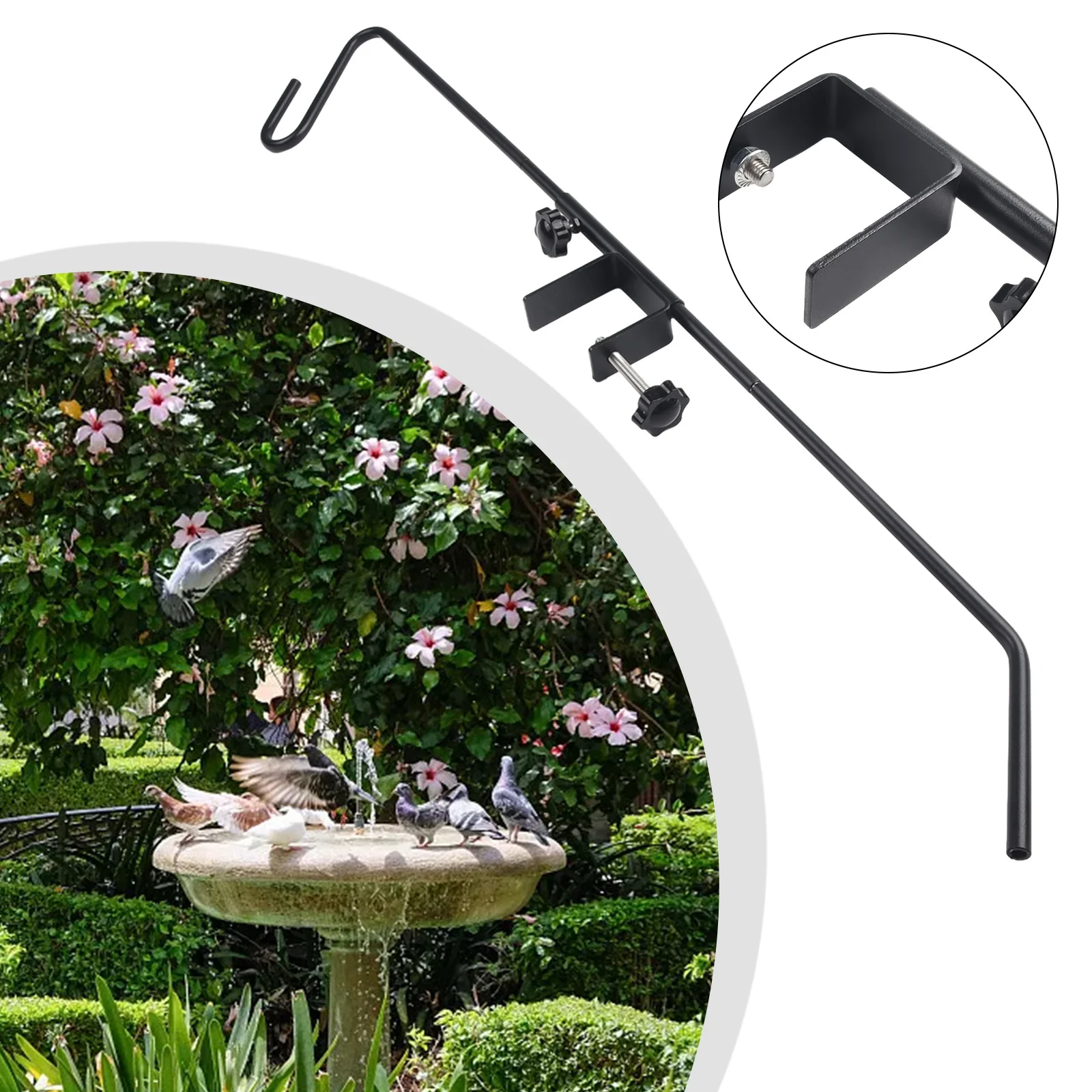 Heavy Duty Adjustable Deck Hook for Bird Feeders and More 30 Inch Garden Shepherd\\\\\\'s Hook with 360 Degree Rotation
Heavy Duty Adjustable Deck Hook for Bird Feeders and More 30 Inch Garden Shepherd\\\\\\'s Hook with 360 Degree Rotation