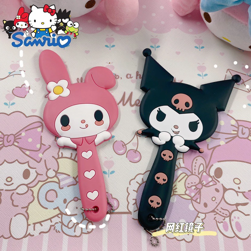 Милые и удобные зеркала для девочек Sanrio Kuromi, зеркала для макияжа с ними и маленькие зеркала в качестве подарка и призов
Милые и удобные зеркала для девочек Sanrio Kuromi, зеркала для макияжа с ними и маленькие зеркала в качестве подарка и призов