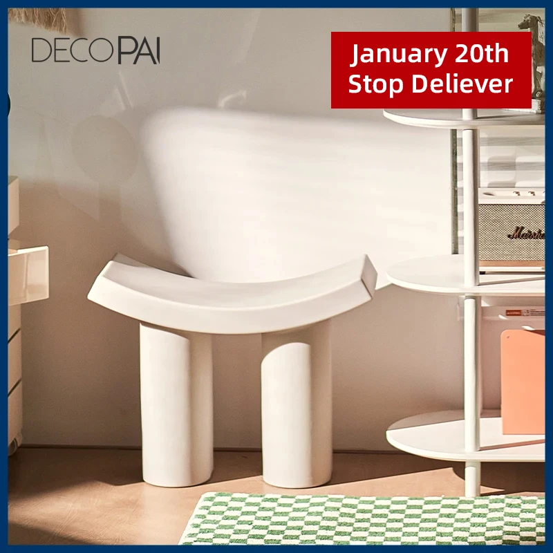DECOPAI Nordic Stool l for Living Room Modern Design Chair Shoe Replacement bench footrest
DECOPAI Nordic Stool l for Living Room Modern Design Chair Shoe Replacement bench footrest