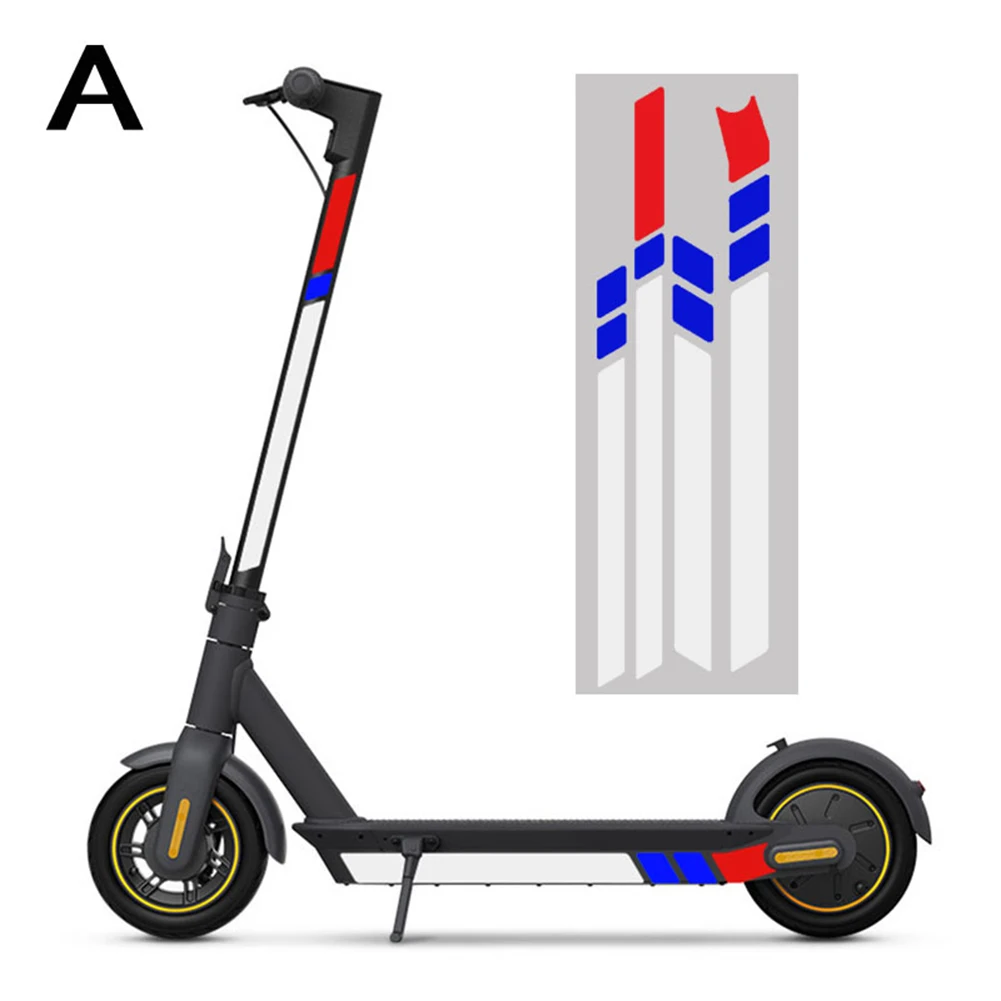 Electric Scooter Reflective Stickers Night Reflective Film For Ninebot MAX G30 PVC Cycling Accessories Reflective Stickers
Electric Scooter Reflective Stickers Night Reflective Film For Ninebot MAX G30 PVC Cycling Accessories Reflective Stickers