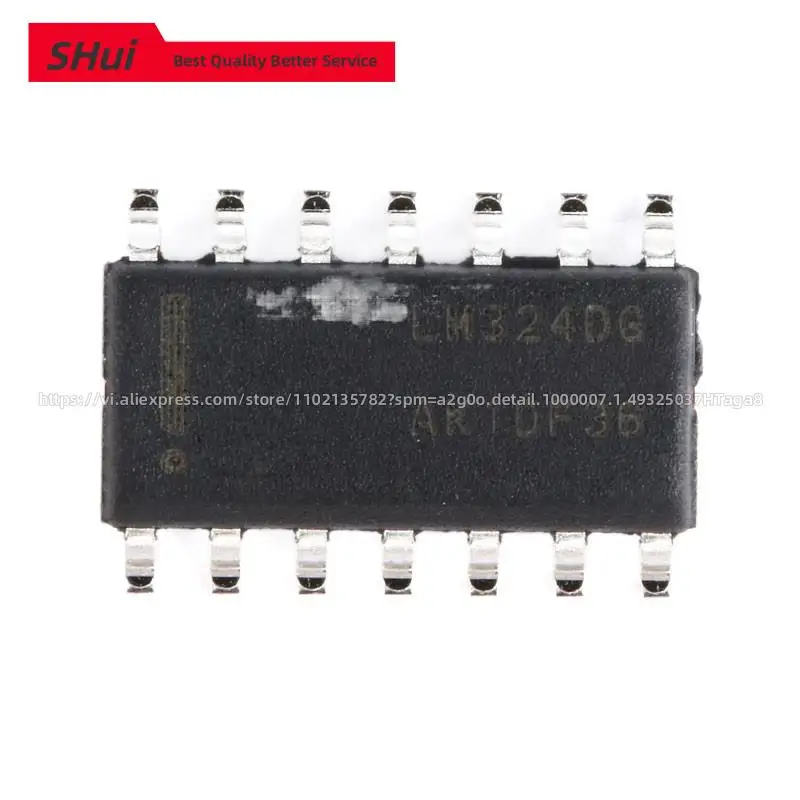 Original Patch LM324DR2G LM324DG Four-way Operational Amplifier 1MHZ 0.6V US 14SOIC
Original Patch LM324DR2G LM324DG Four-way Operational Amplifier 1MHZ 0.6V US 14SOIC
