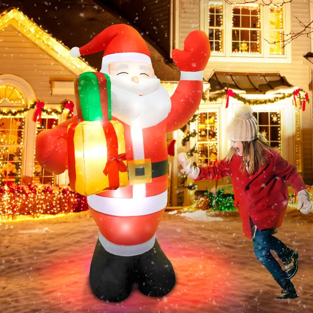 1.5M/5FT Christmas Inflatable Santa Claus Outdoor Decoration for Yard, Weatherproof Vacation Holiday Party Decor for Garden Lawn
1.5M/5FT Christmas Inflatable Santa Claus Outdoor Decoration for Yard, Weatherproof Vacation Holiday Party Decor for Garden Lawn