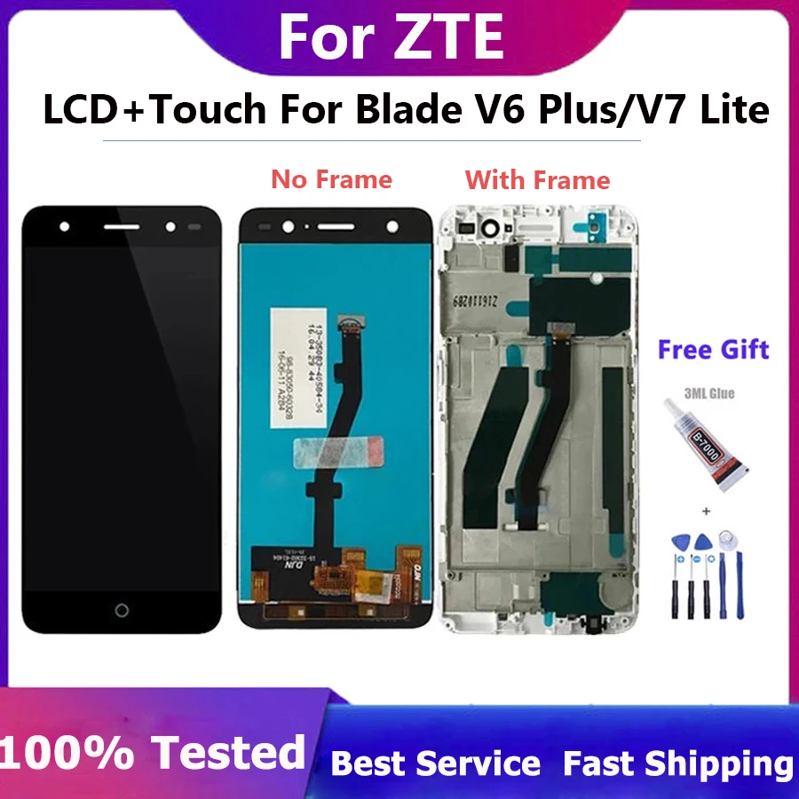 ЖК-дисплей 5,0 дюйма для ZTE Blade V7 Lite, детали для замены для ZTE V7lite, дисплей V6 Plus, ЖК-экран
ЖК-дисплей 5,0 дюйма для ZTE Blade V7 Lite, детали для замены для ZTE V7lite, дисплей V6 Plus, ЖК-экран