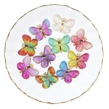 10 pcs/set Fashion Accessories Colorful Butterfly with Hole Girls Headwear Earrings Pendants Girls Kids Adult DIY Toys
10 pcs/set Fashion Accessories Colorful Butterfly with Hole Girls Headwear Earrings Pendants Girls Kids Adult DIY Toys