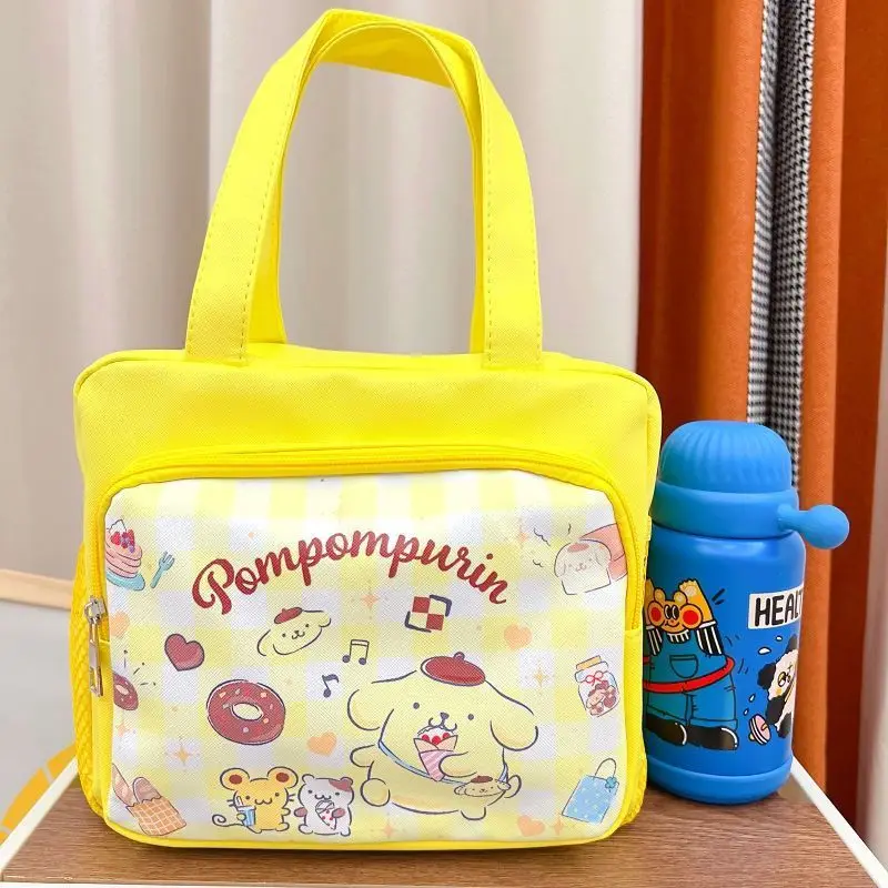 Hello Kittys Sanrios Lunch Bag Girl Storage Handbag Cartoon Student Pochacco Picnic Bento Bag Anime Pompompurin Kuromi Melody
Hello Kittys Sanrios Lunch Bag Girl Storage Handbag Cartoon Student Pochacco Picnic Bento Bag Anime Pompompurin Kuromi Melody