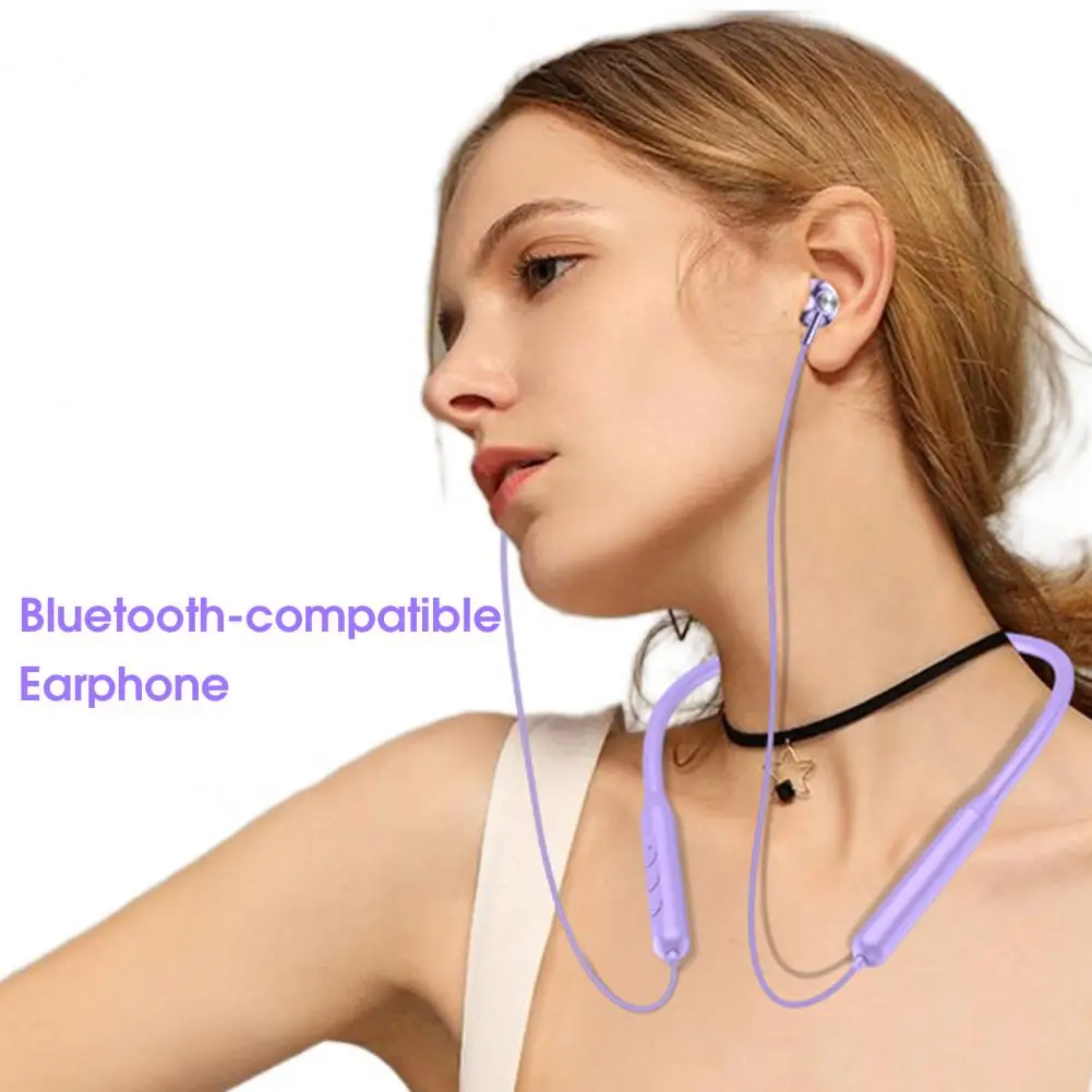 

Handsfree Bluetooth-compatible Earphone Comfortable Wearing ABS Noise Reduction Waterproof Wireless Earpiece For IPhone Driving