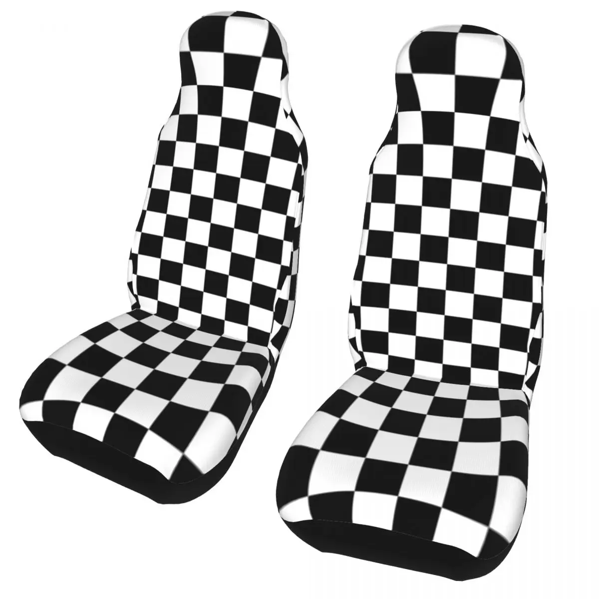 Black And White Checkerboard Pattern Universal Auto Car Seat Covers Universal Fit for SUV Tartan Bucket Seat Protector Cover 2PC
Black And White Checkerboard Pattern Universal Auto Car Seat Covers Universal Fit for SUV Tartan Bucket Seat Protector Cover 2PC
