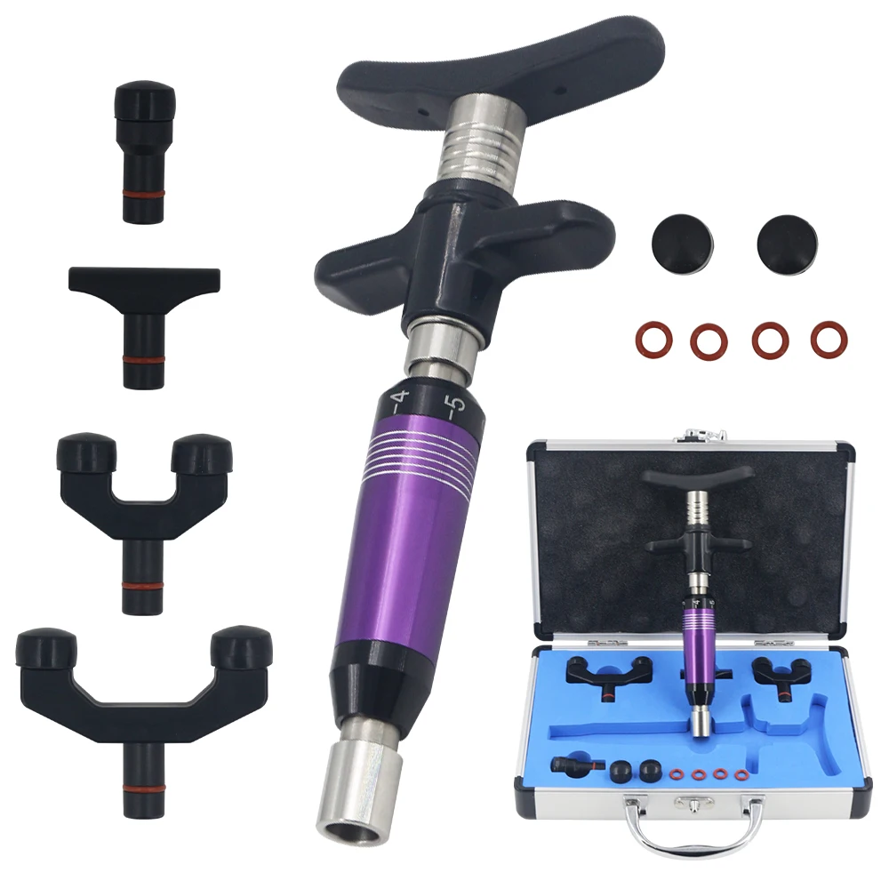Portable Chiropractic Adjusting Tools Manual Spine Correction Gun 4 Replaceable Head Intensity Treatment Body Relax Pain Relief
Portable Chiropractic Adjusting Tools Manual Spine Correction Gun 4 Replaceable Head Intensity Treatment Body Relax Pain Relief