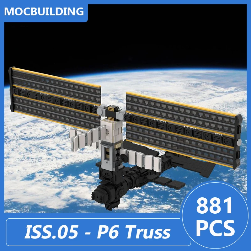 Конструктор ISS.05 P6, строительные блоки Moc, сборные блоки «сделай сам», серия космоса, развивающая креативная коллекция, игрушки, подарки, 881 шт.
Конструктор ISS.05 P6, строительные блоки Moc, сборные блоки «сделай сам», серия космоса, развивающая креативная коллекция, игрушки, подарки, 881 шт.