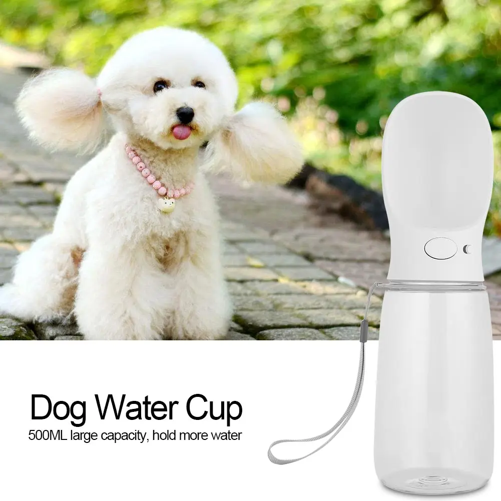 Dog Water Bottle Portable Dogs Drinking Bottle 500ML Portable Puppy Dog Cat Pet Water Cup Drinking Bottle Feeder Travel Outdoor
Dog Water Bottle Portable Dogs Drinking Bottle 500ML Portable Puppy Dog Cat Pet Water Cup Drinking Bottle Feeder Travel Outdoor