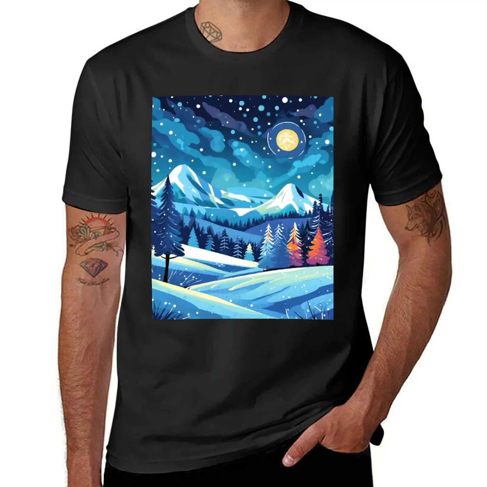 Winter wonderland T-Shirt Aesthetic clothing tops plain quick-drying t shirts for men
Winter wonderland T-Shirt Aesthetic clothing tops plain quick-drying t shirts for men