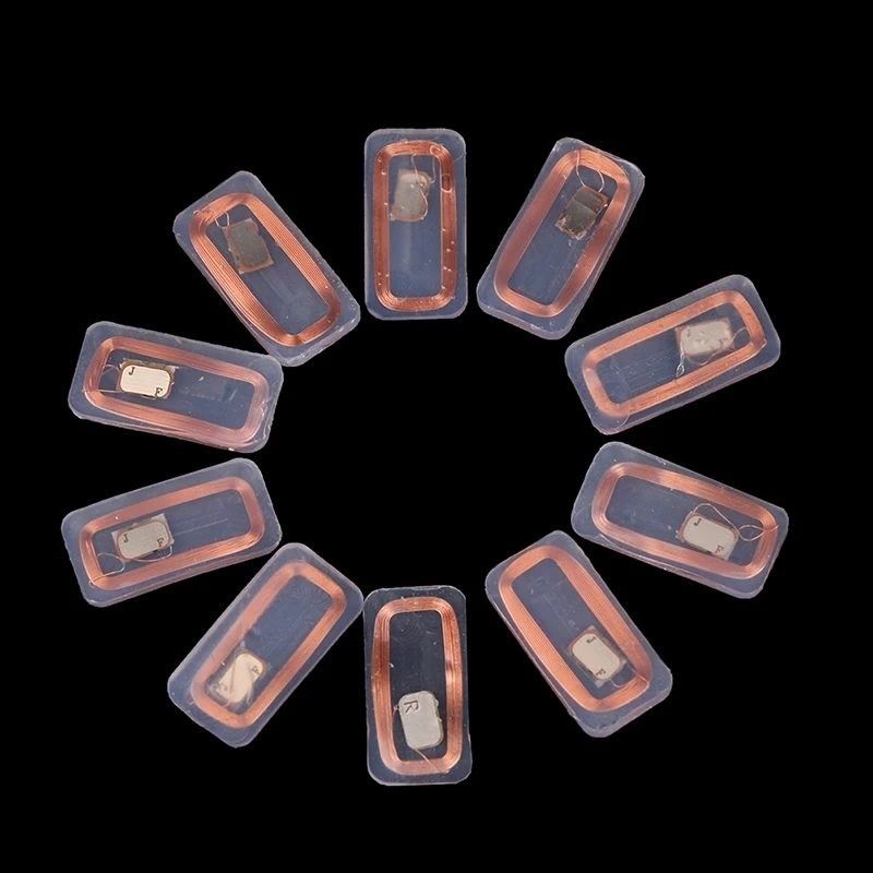 RFID10 * 20 мм S50IC core материал Этикетка RFID катушка S50 COB сварочный чип и антенна контроль доступа