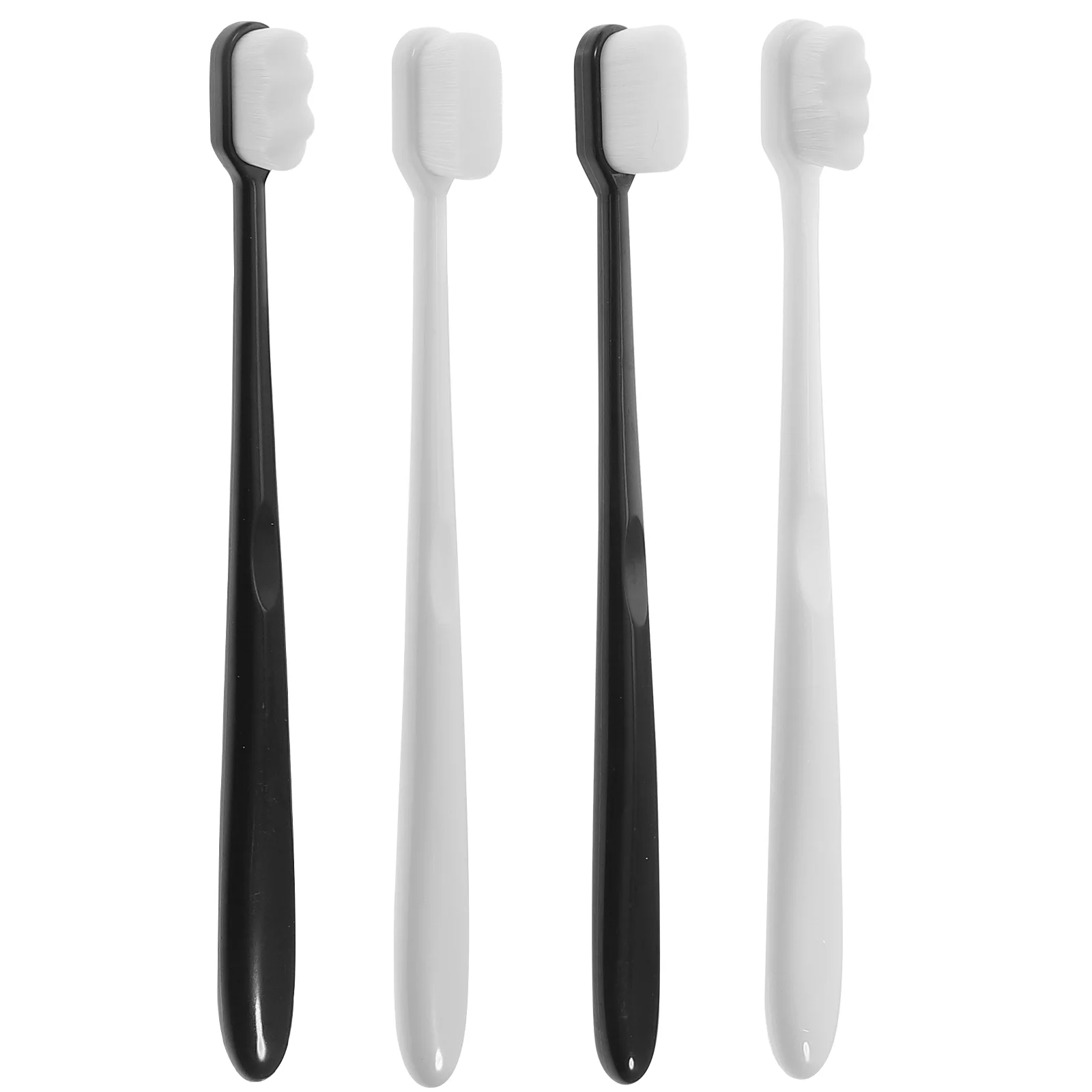 4 Pcs Portable Soft Toothbrush Travel Wear-resistant Teeth Pp Toothbrushes for Adults
4 Pcs Portable Soft Toothbrush Travel Wear-resistant Teeth Pp Toothbrushes for Adults