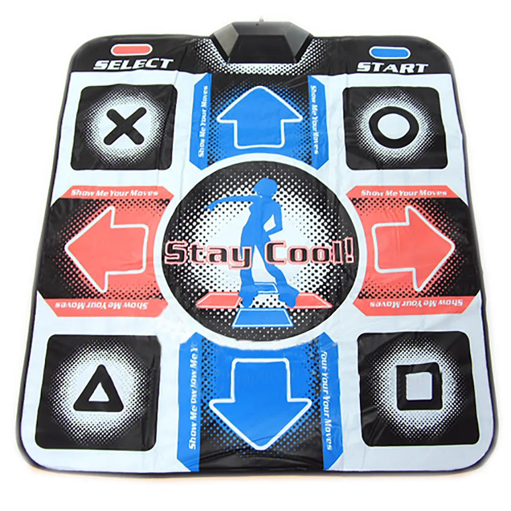 OSTENT USB Wired Non-Slip Dance Mats Dancing Step Pad Foot Print Fitness Dancer Blanket for PC TV AV Video Game
OSTENT USB Wired Non-Slip Dance Mats Dancing Step Pad Foot Print Fitness Dancer Blanket for PC TV AV Video Game