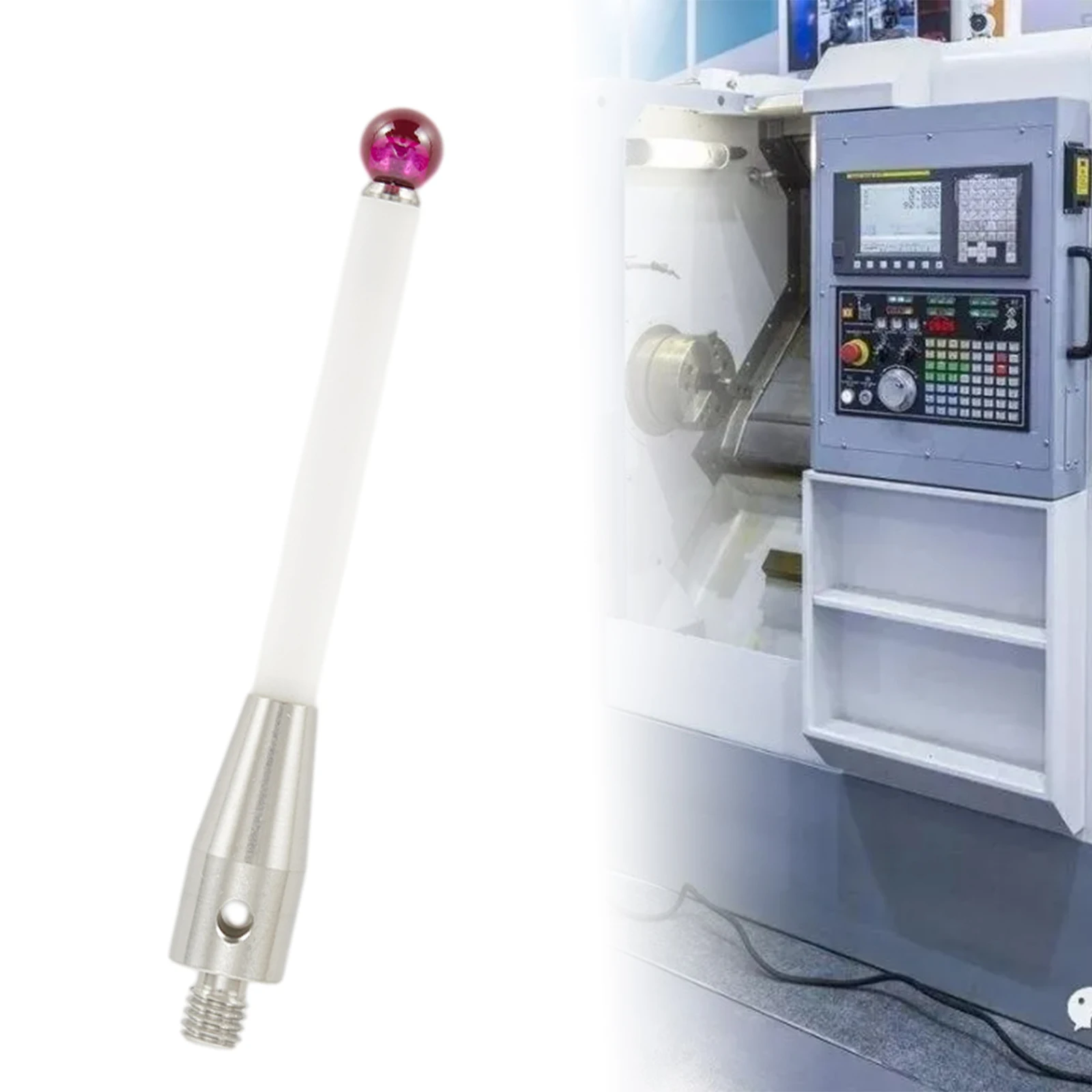 1pcs Touch Probe A-5003-0235 CMM Stylus M4 Thread Rod 5.0mm Ru By Ball 50mm Length Ceramic Stem Probe Accessories
1pcs Touch Probe A-5003-0235 CMM Stylus M4 Thread Rod 5.0mm Ru By Ball 50mm Length Ceramic Stem Probe Accessories