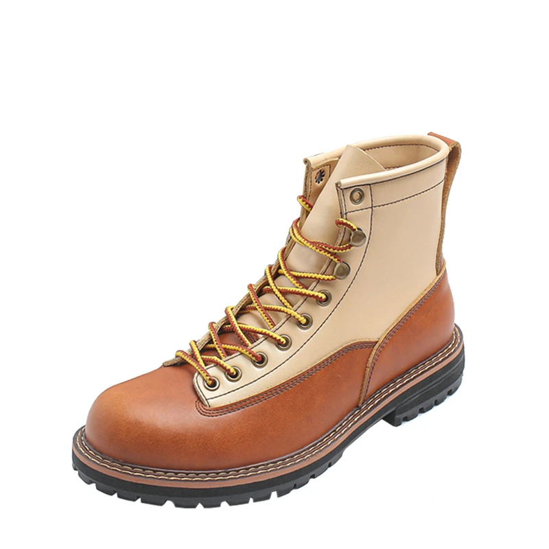 Leather Handmade Boots Men Ankle British Style Tooling Boots High Top Martin Mens Shoes Casual Boot Outdoor Motorcycle Botas
Leather Handmade Boots Men Ankle British Style Tooling Boots High Top Martin Mens Shoes Casual Boot Outdoor Motorcycle Botas