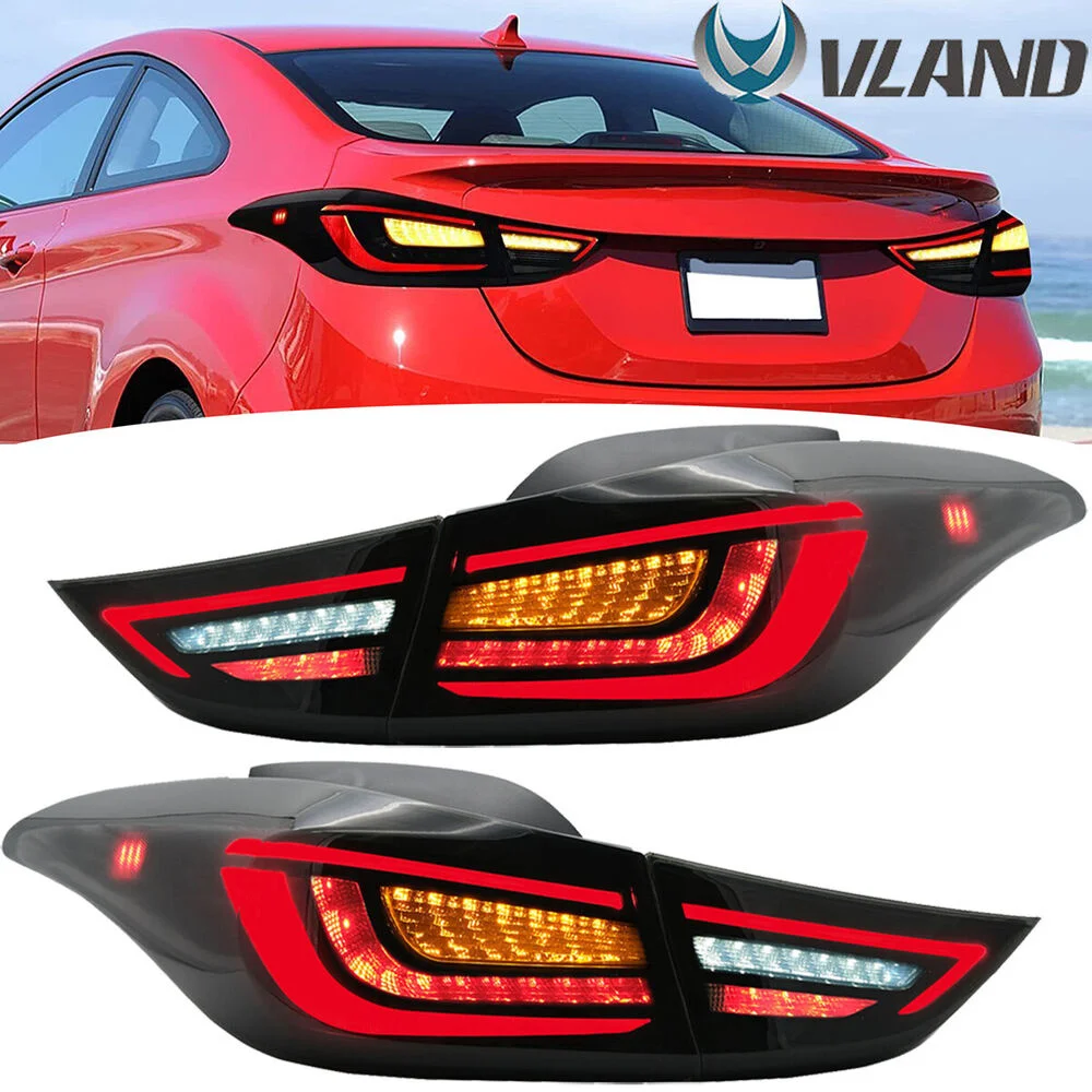 Задние фонари для Hyundai Elantra 2011-2015 2016, задние фонари LH + RH, 2 шт.
Задние фонари для Hyundai Elantra 2011-2015 2016, задние фонари LH + RH, 2 шт.