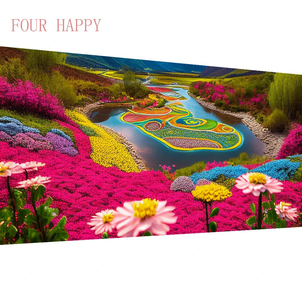 5D DIY Large Diamond Painting Cross Stitch Flower Wall Art Hanging Painting Full Round Drill Embroidery for Home Decor Cartoon
5D DIY Large Diamond Painting Cross Stitch Flower Wall Art Hanging Painting Full Round Drill Embroidery for Home Decor Cartoon