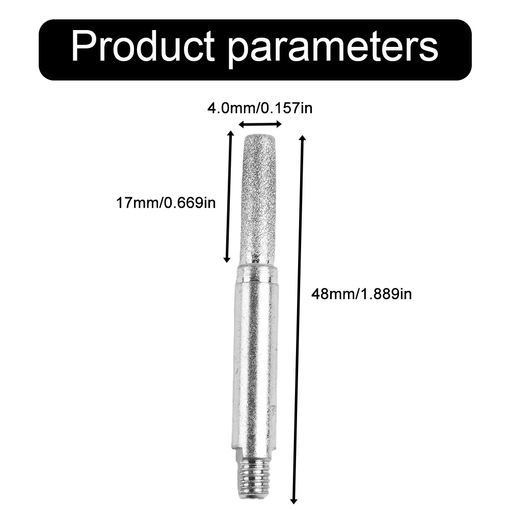 12pcs Diamond Coated Cylindrical Burr Grinding Heads Chainsaw Sharpener Stone File Chain Saw Sharpening Carving Grinding Tools
12pcs Diamond Coated Cylindrical Burr Grinding Heads Chainsaw Sharpener Stone File Chain Saw Sharpening Carving Grinding Tools