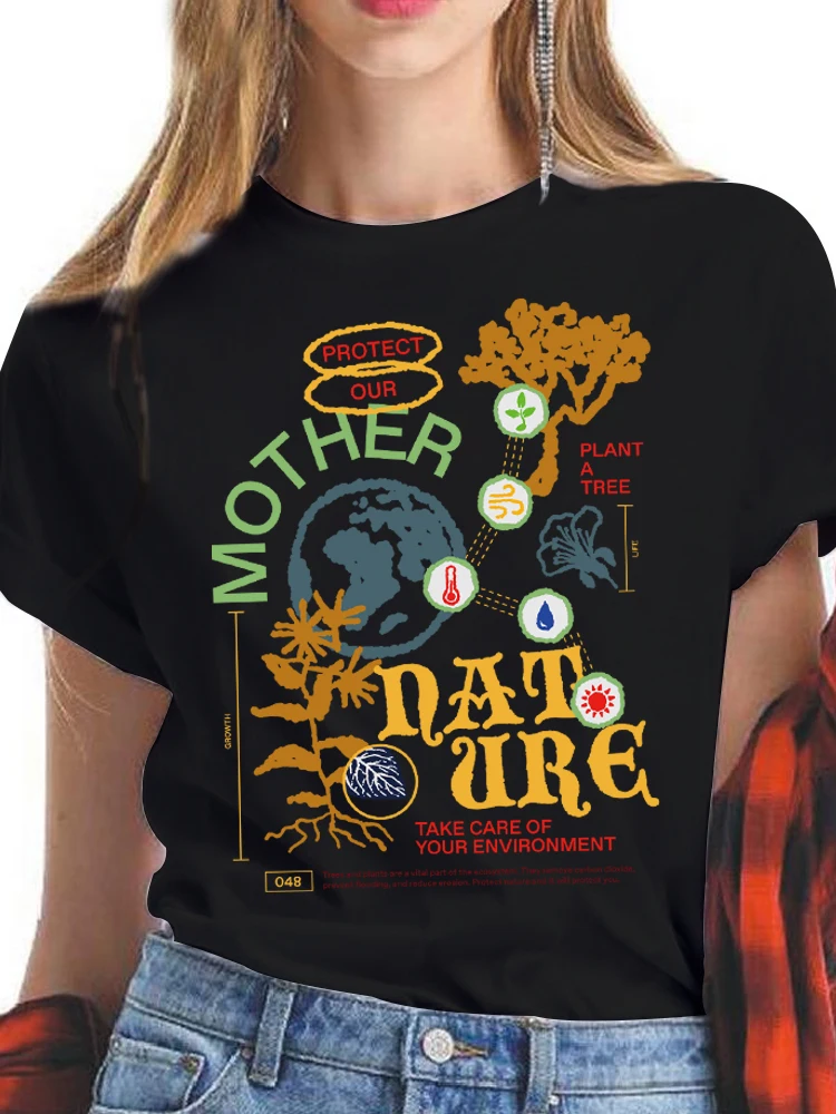 Women T shirt protect our mother earth 90s Clothing Cute Short Sleeve Summer Clothes Print Tshirt Female Tee Top Graphic T-shirt
Women T shirt protect our mother earth 90s Clothing Cute Short Sleeve Summer Clothes Print Tshirt Female Tee Top Graphic T-shirt