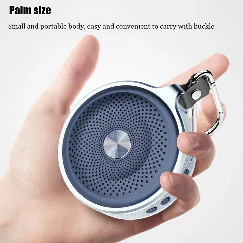 

Mini Bluetooth Speaker Loudspeaker Call Music Sound Box Outdoor Hifi Subwoofer Portable Hands-free TF Card MP3 Player Computer