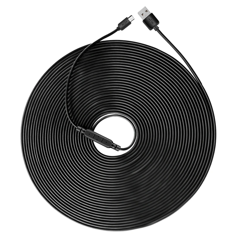 Super Long USB to Micro USB Charging Cable for Camera Long Cable
Super Long USB to Micro USB Charging Cable for Camera Long Cable