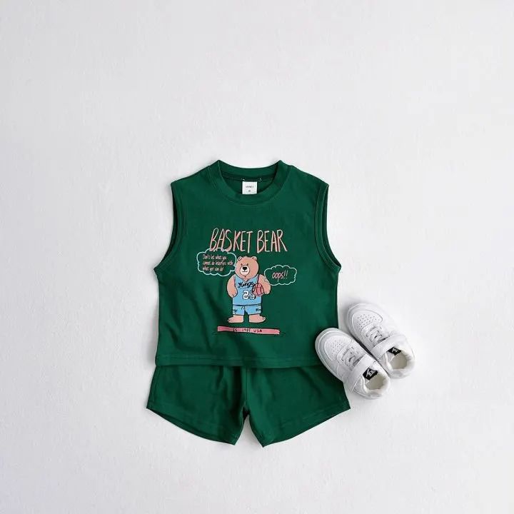 Ins Infant Bear Clothes Sets Boys Girls Vests+shorts 2Pcs Suits Baby Letters Cartoon Korean Sportswear Newborn Leisure Tracksuit
Ins Infant Bear Clothes Sets Boys Girls Vests+shorts 2Pcs Suits Baby Letters Cartoon Korean Sportswear Newborn Leisure Tracksuit