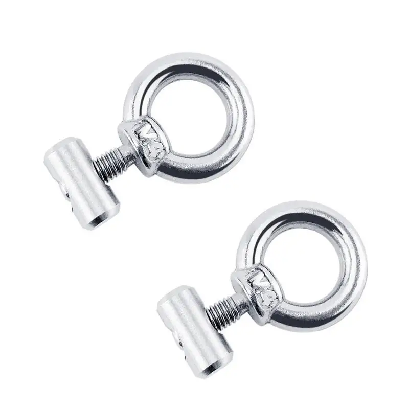 Stainless Steel Eyebolt 2pcs Sturdy Male Thread Lifting Eyebolt Portable Ring Shape Lifting Threaded Eye Bolts Eye Hooks For Eye
Stainless Steel Eyebolt 2pcs Sturdy Male Thread Lifting Eyebolt Portable Ring Shape Lifting Threaded Eye Bolts Eye Hooks For Eye