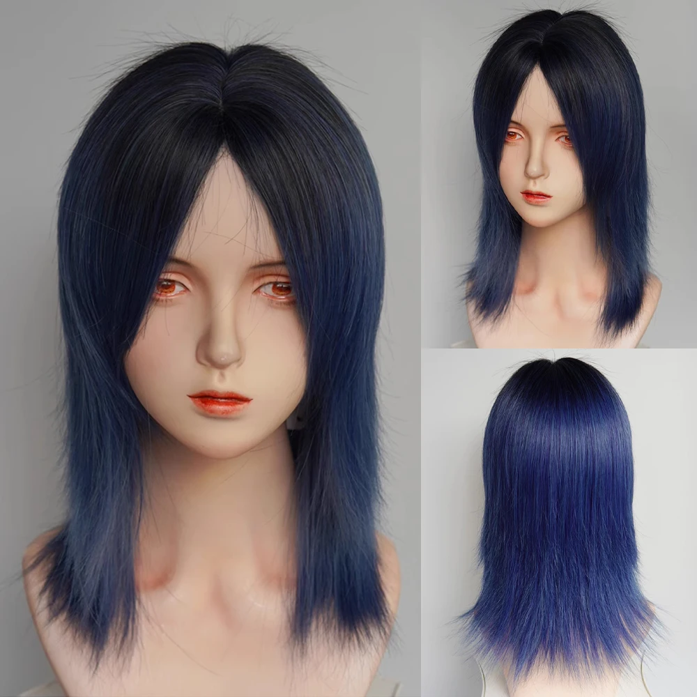Mullet Head Synthetic Short Straight Blue Wig Middle Part Wolf Tail Lolita Cosplay Fluffy Hair Wig for Daily Party
Mullet Head Synthetic Short Straight Blue Wig Middle Part Wolf Tail Lolita Cosplay Fluffy Hair Wig for Daily Party