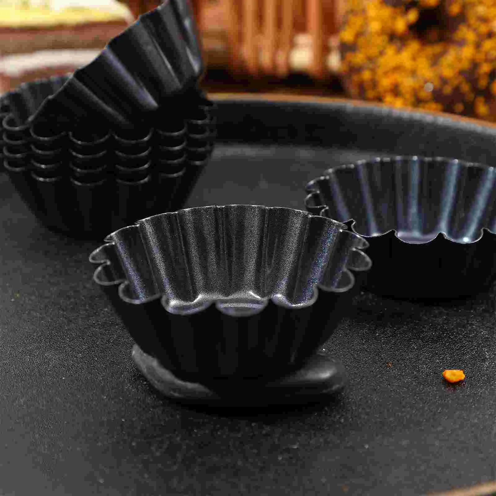 Egg Tart Molds Stainless Steel Round Lace Egg Tart Mold Reusable Tartlet Moulds Baking Cups Cake Cookie Cupcake Mould 
Egg Tart Molds Stainless Steel Round Lace Egg Tart Mold Reusable Tartlet Moulds Baking Cups Cake Cookie Cupcake Mould