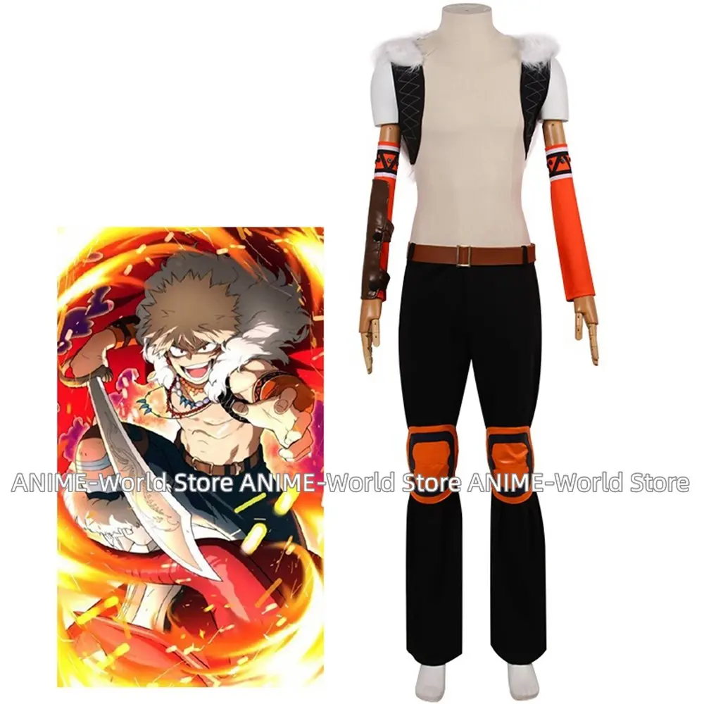 Unisex Anime Cos My Hero Academia Bakugou Katsuki Cosplay Costumes Outfit Halloween Christmas Uniform Custom Size
Unisex Anime Cos My Hero Academia Bakugou Katsuki Cosplay Costumes Outfit Halloween Christmas Uniform Custom Size