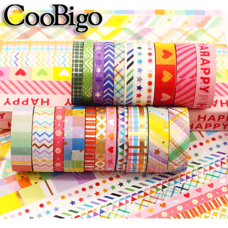 27Rolls/Set Rainbow Washi Tape Slim Bronzing Masking Adhesive Tapes Decorative Sticker DIY Scrapbook Planner Gift Diary Paper
27Rolls/Set Rainbow Washi Tape Slim Bronzing Masking Adhesive Tapes Decorative Sticker DIY Scrapbook Planner Gift Diary Paper