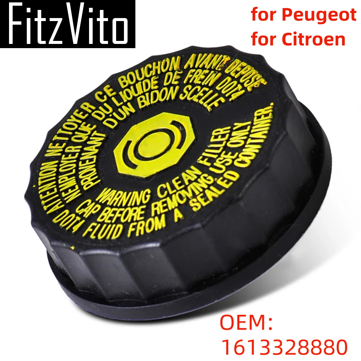 Brake Fluid Cap Brake Fluid Reservoir Bottle Tank Cap Cover for Peugeot for Citroen
Brake Fluid Cap Brake Fluid Reservoir Bottle Tank Cap Cover for Peugeot for Citroen