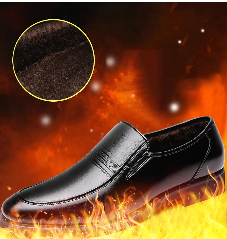 STRONGSHEN Italian Men Leather Shoes Warm Height Increase 6CM Loafers Dress Moccasins Breathable Slip on Driving Shoes Size 48 STRONGSHEN Italian Men Leather Shoes Warm Height Increase 6CM Loafers Dress Moccasins Breathable Slip on Driving Shoes Size 48