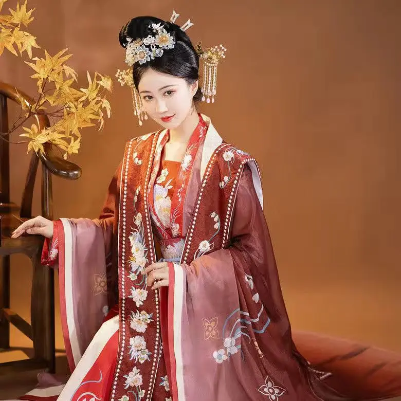 Yourqipao Chinese Hanfu Dress Women Clothing Vintage Style Fashion Clothes Cosplay Streetwear Casual Chinese Traditional Dress
Yourqipao Chinese Hanfu Dress Women Clothing Vintage Style Fashion Clothes Cosplay Streetwear Casual Chinese Traditional Dress
