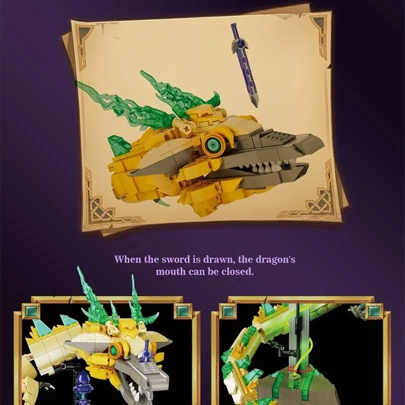 MOC Bricks Zeldaing Wild Breath Master Sword Tears of the White Dragon Desktop Ornaments Building Blocks Assembly Toy Kids Gifts MOC Bricks Zeldaing Wild Breath Master Sword Tears of the White Dragon Desktop Ornaments Building Blocks Assembly Toy Kids Gifts
