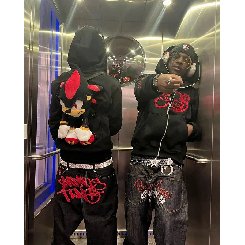 Y2K Fashion Symbol print Harajuku Loose Casual Zipper Hoodie man Cardigan Sweatshirt oversized High Streetwear hiphop Warm Tops
Y2K Fashion Symbol print Harajuku Loose Casual Zipper Hoodie man Cardigan Sweatshirt oversized High Streetwear hiphop Warm Tops