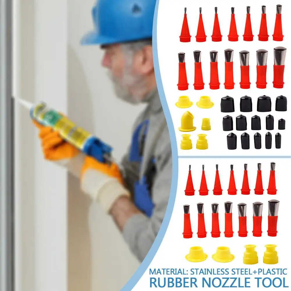 Universal Integrated Rubber Nozzle Tool Kit - Stainless Caulking Coating Reusable Nozzle Nozzle Piece Tool Rubber Steel 20 F7d0
Universal Integrated Rubber Nozzle Tool Kit - Stainless Caulking Coating Reusable Nozzle Nozzle Piece Tool Rubber Steel 20 F7d0