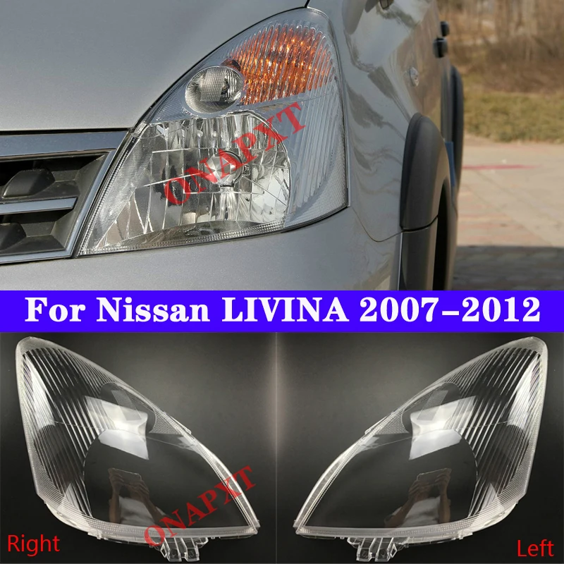 Car Front Headlight Cover For Nissan LIVINA 2007-2012 Light Caps Transparent Lampshade Glass Lens Shell
Car Front Headlight Cover For Nissan LIVINA 2007-2012 Light Caps Transparent Lampshade Glass Lens Shell