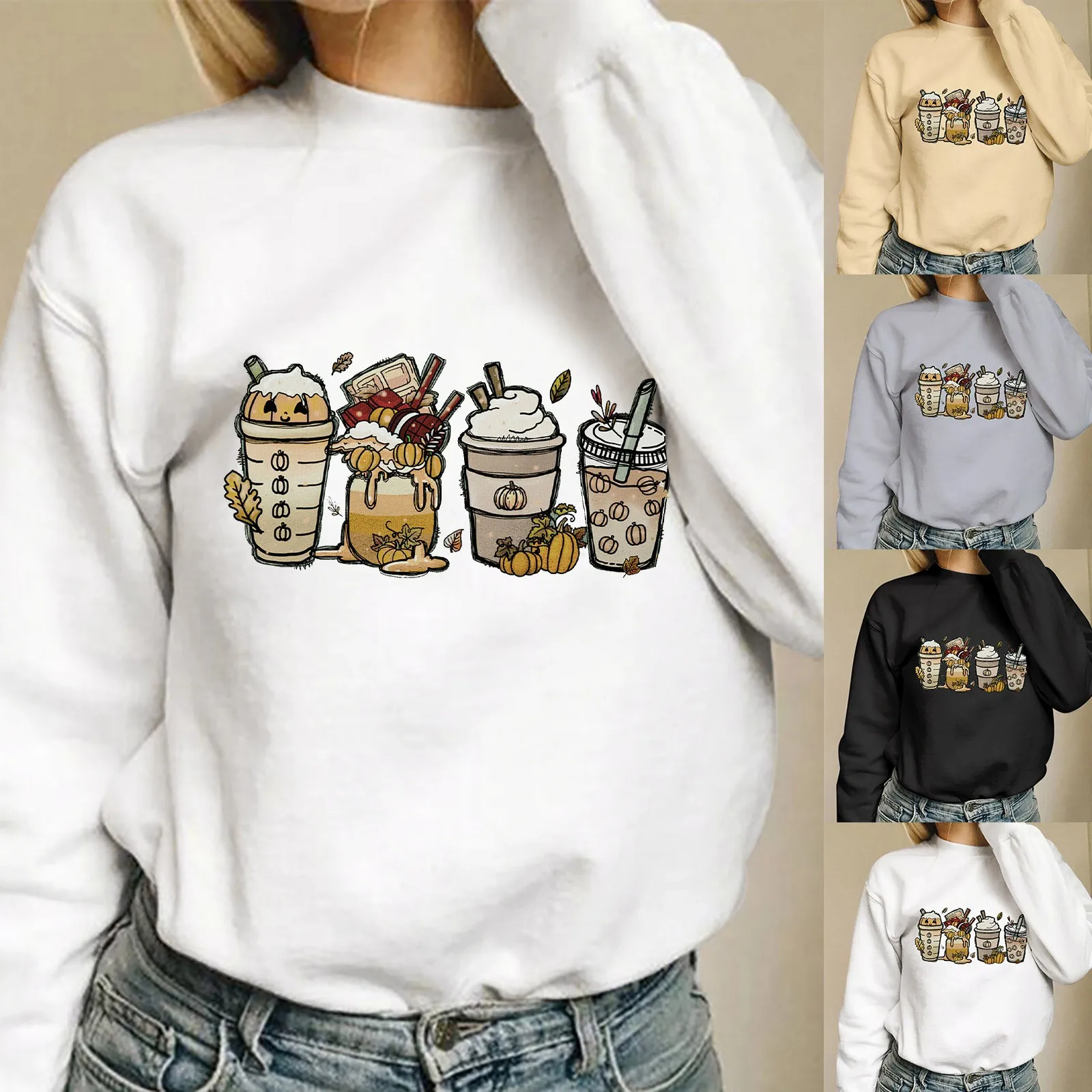 Fashion Casual Women's Warm Sweatshirt Long Sleeve O Neck Soft Printed Tops for Women Casual 3xwomen Blouses with Button Fronts 
Fashion Casual Women's Warm Sweatshirt Long Sleeve O Neck Soft Printed Tops for Women Casual 3xwomen Blouses with Button Fronts