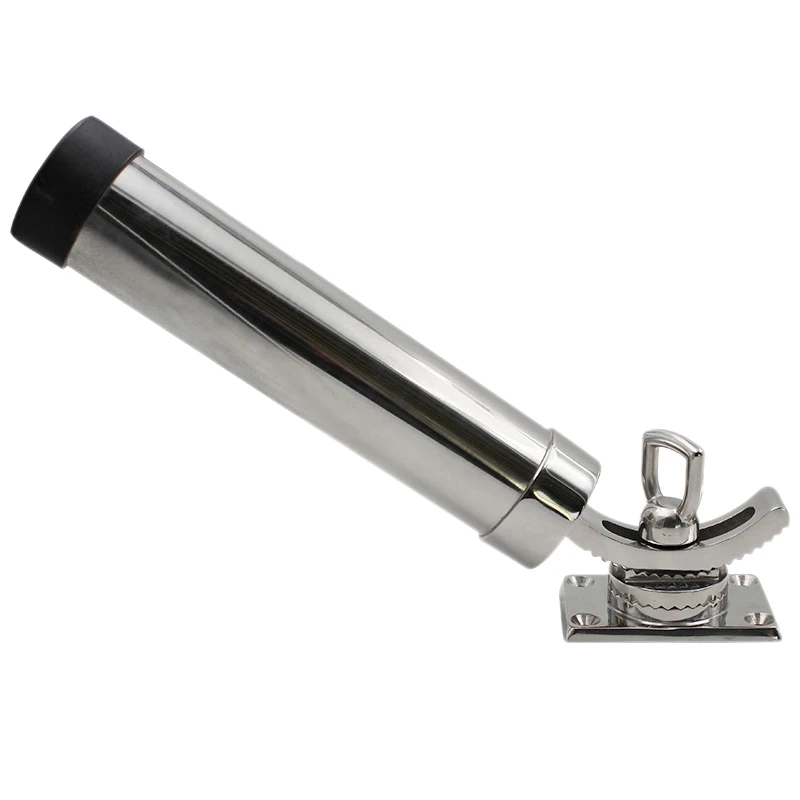 316 Stainless Steel Boat Fishing Rod Holder 360Degree Adjustable Deck Mount For Marine Boat Yacht Boat Accessories
316 Stainless Steel Boat Fishing Rod Holder 360Degree Adjustable Deck Mount For Marine Boat Yacht Boat Accessories