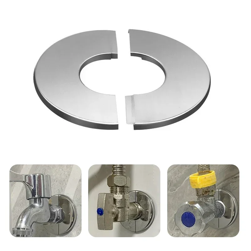 1PC Stainless Steel Faucet Decorative Cover Bathroom Shower Water Pipe Wall Cover Kitchen Tap Wall Hole Decor Accessories
1PC Stainless Steel Faucet Decorative Cover Bathroom Shower Water Pipe Wall Cover Kitchen Tap Wall Hole Decor Accessories