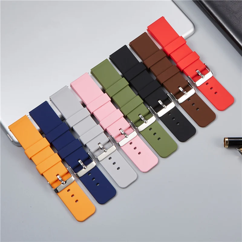 Quick Release Silicone Watchband 12mm 14mm 16mm 18mm 20mm 22mm 24mm Rubber Watch Band Strap Waterproof Sports Watch Belt
Quick Release Silicone Watchband 12mm 14mm 16mm 18mm 20mm 22mm 24mm Rubber Watch Band Strap Waterproof Sports Watch Belt