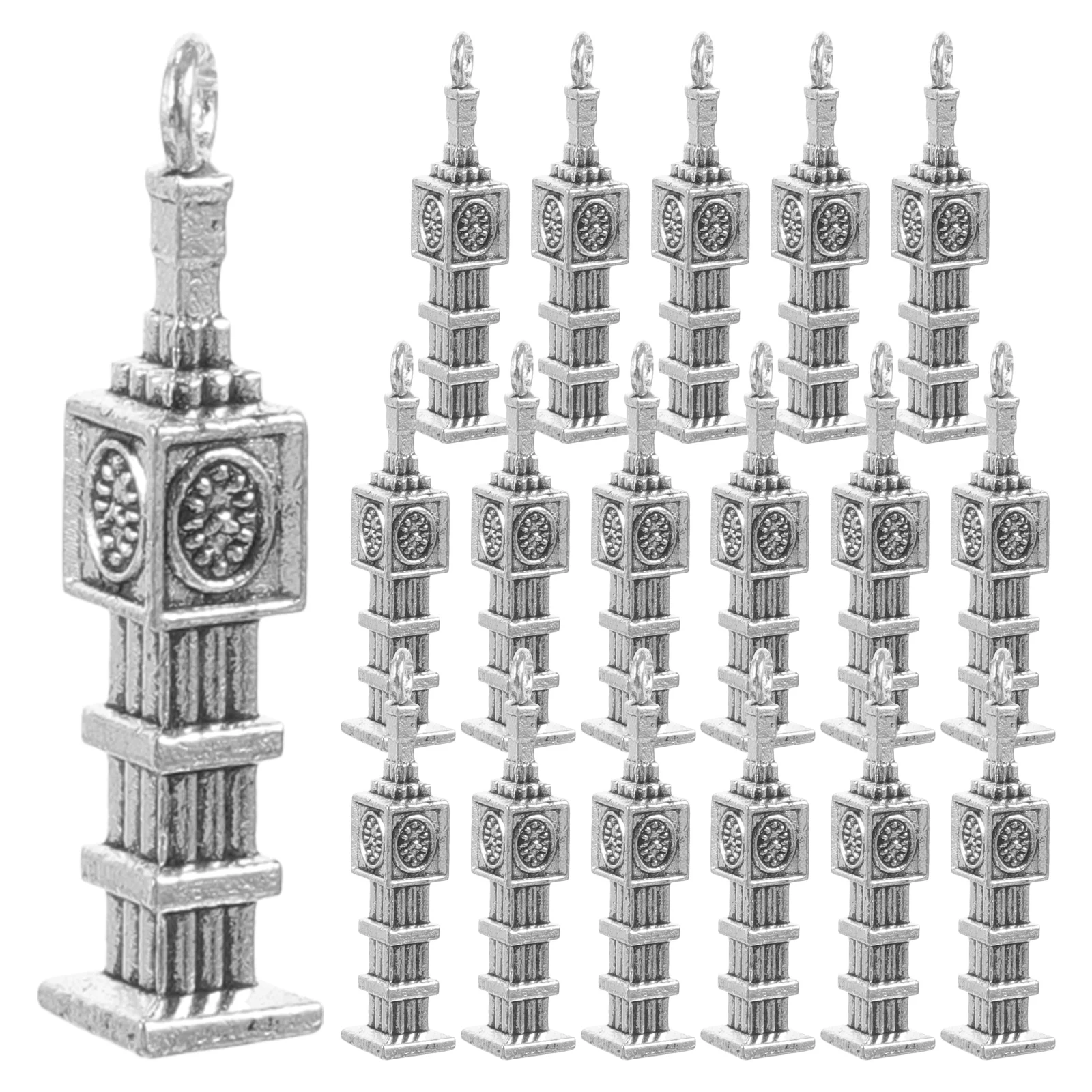50 Pcs Pendant DIY Jewelry Making Supplies Delicate Architecture Necklaces Alloy Charm for Women Travel Dainty
50 Pcs Pendant DIY Jewelry Making Supplies Delicate Architecture Necklaces Alloy Charm for Women Travel Dainty